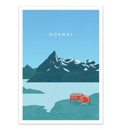 Art-Poster - Norway - Katinka Reinke