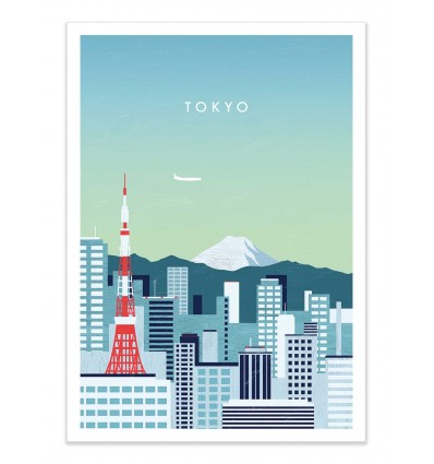 Art-Poster - Tokyo - Katinka Reinke
