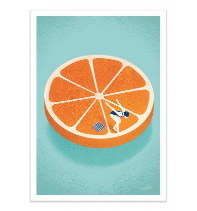 Art-Poster - Orange Aperol - Andrea de Santis