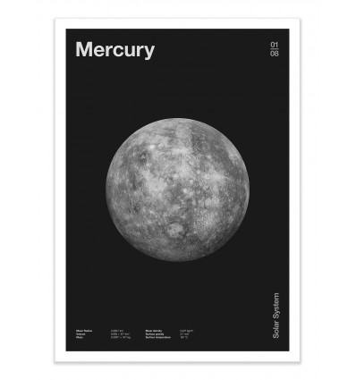 Art-Poster - Mercury - Florent Bodart