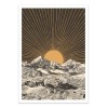 Art-Poster - Mountain scape Version 2 - Florent Bodart
