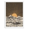 Art-Poster - Mountain scape Version 2 - Florent Bodart