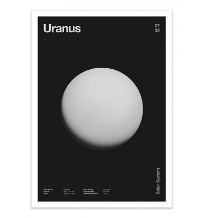 Art-Poster - Uranus - Florent Bodart