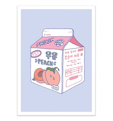 Art-Poster - Peach milk - Laura O'Connor