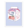Art-Poster - Peach milk - Laura O'Connor