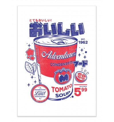 Art-Poster - Tomato Soup - Ilustrata