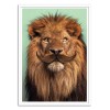 Art-Poster - Bearded lion - Jonas Loose