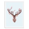 Art-Poster - Cherry blossom deer - Jonas Loose