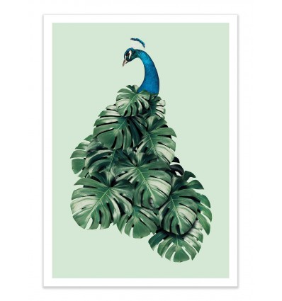 Art-Poster - Monstera bird - Jonas Loose