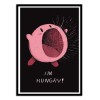 Art-Poster - Kirby is hungry - Louis Roskosch