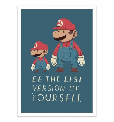 Art-Poster - Be the best of yourself - Louis Roskosch