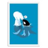 Art-Poster - Orca Polar - Alberto Cubatas