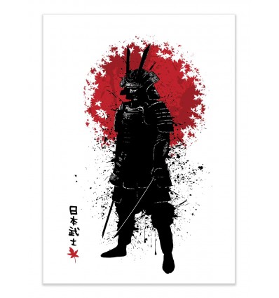 Art-Poster - Samurai Ink - Alberto Cubatas
