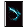 Art-Poster - White shark - Alberto Cubatas