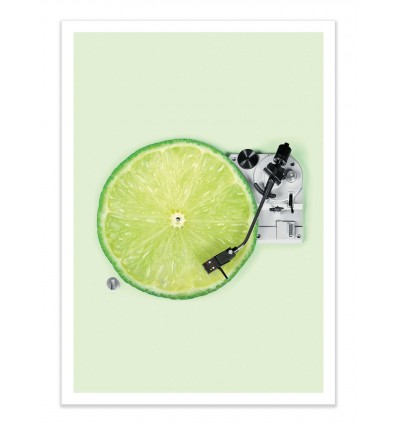 Art-Poster - Lemon DJ - Paul Fuentes