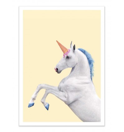 Art-Poster - Unicorne - Paul Fuentes