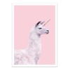 Art-Poster - Unicorn Lama - Paul Fuentes