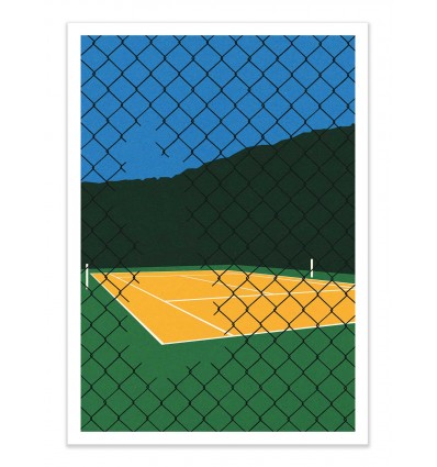 Art-Poster - Forest Hills Tennis Club - Rosi Feist
