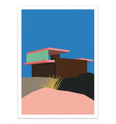 Art-Poster - Kaufmann Desert House - Rosi Feist
