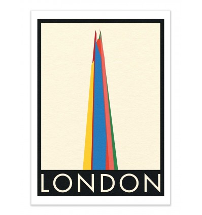 Art-Poster - London The Shard - Rosi Feist
