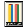 Art-Poster - New-York Twin Towers - Rosi Feist