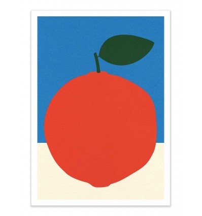 Art-Poster - Orange - Rosi Feist