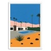 Art-Poster - Palm Springs Bungalow - Rosi Feist