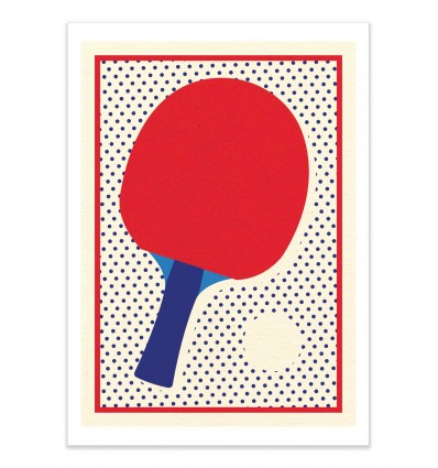 Art-Poster - Ping Pong Dots - Rosi Feist