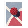 Art-Poster - Basketball Outdoor - Daniel Coulmann