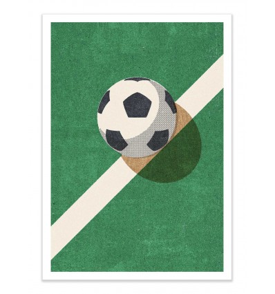 Art-Poster - Football - Daniel Coulmann