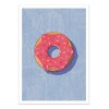 Art-Poster - Fast Food Donut - Daniel Coulmann