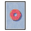 Art-Poster - Fast Food Donut - Daniel Coulmann