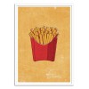 Art-Poster - Fast Food Fries - Daniel Coulmann