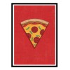 Art-Poster - Fast Food Pizza - Daniel Coulmann