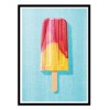 Art-Poster - Popsicle Cherry Orange - Daniel Coulmann