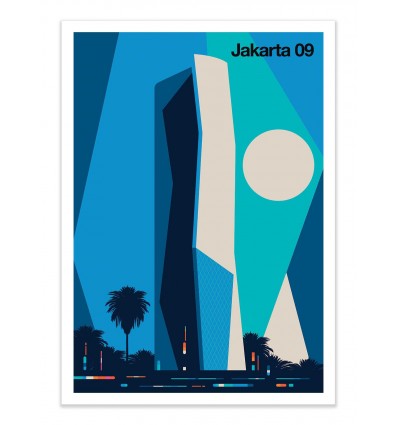 Art-Poster - Jakarta 09 - Bo Lundberg