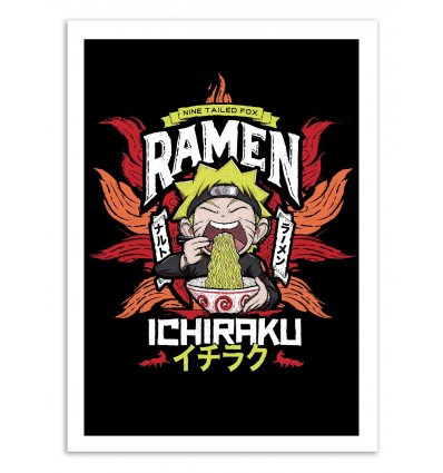 Art-Poster - Naruto Ramen - Barrett Biggers