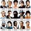 Art-Poster - Legendary Action Movie Heroes - Olivier Bourdereau