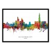 Art-Poster - Ho Chi Minh City Skyline (Colored Version) - Michael Tompsett