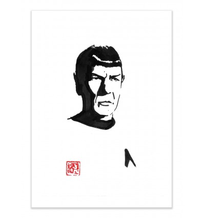 Art-Poster - Spock - Pechane Sumie
