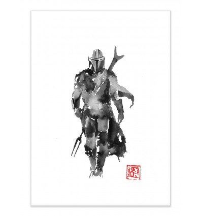 Art-Poster - The Mandalorian - Pechane Sumie