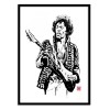 Art-Poster - Jimi Hendrix - Pechane Sumie