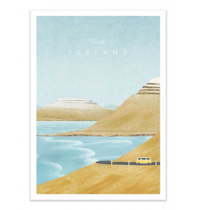 Art-Poster - Visit Iceland - Henry Rivers
