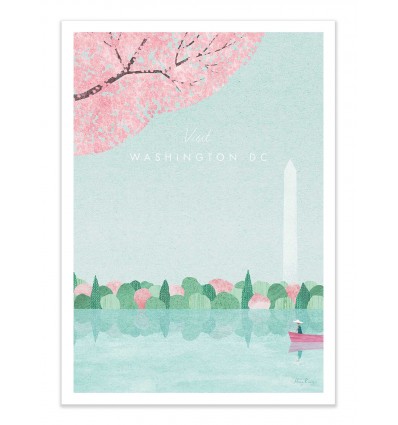 Art-Poster - Visit Washington DC - Henry Rivers