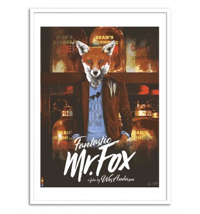 Art-Poster - Fantastic Mr Fox - Joshua Budich