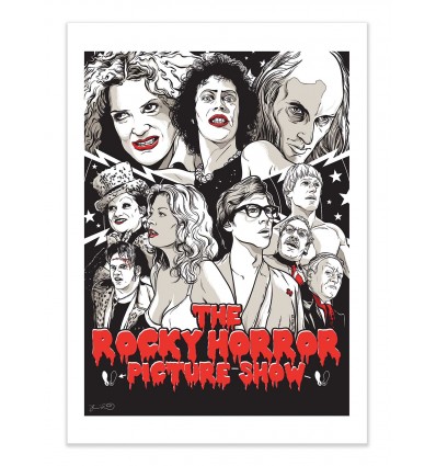 Art-Poster - Rocky Horror Picture show - Joshua Budich