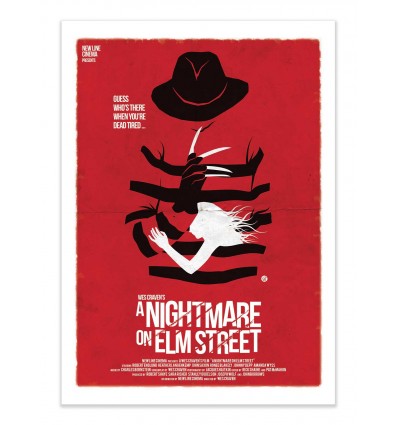 Art-Poster - A nightmare on Elm Street - Alain Bossuyt