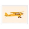 Art-Poster - Petit avion jaune - Florent Bodart