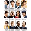 Art-Poster - The Godfather Characters - Olivier Bourdereau