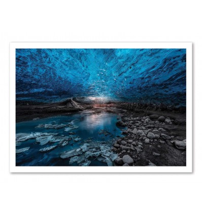 Art-Poster - Ice Cave - Javier de la